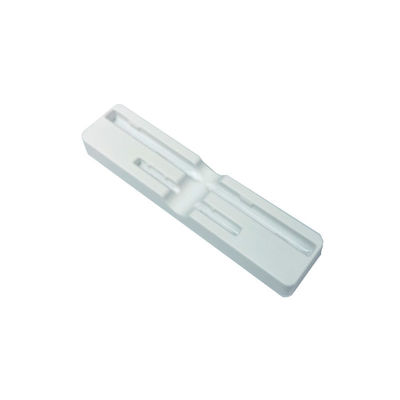 ISO-zertifiziertes Eigendesign Matte Textur Weiß PS Blister Tray für Augenbrauen Bleistift