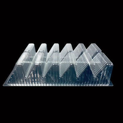 Wiederverwertbare Materialien Eigenschaft angepasste klare PET-Blister-Tray für Süßwaren