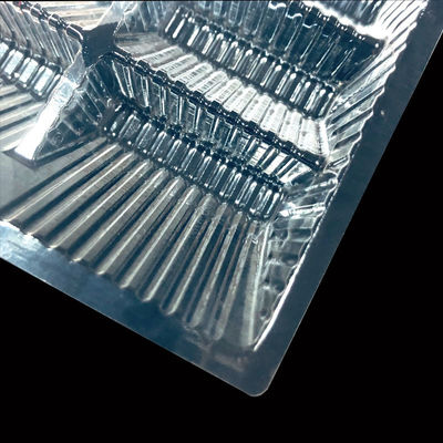 Wiederverwertbare Materialien Eigenschaft angepasste klare PET-Blister-Tray für Süßwaren