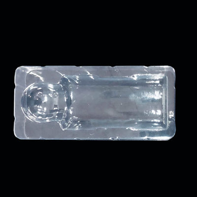 Persönlich angepasste klare PET Blister Tray für Lotion Flasche Einfügen Tray geformt Tray