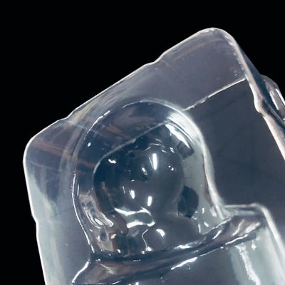 Persönlich angepasste klare PET Blister Tray für Lotion Flasche Einfügen Tray geformt Tray