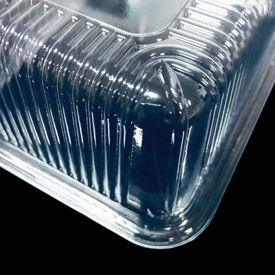 Anpassungsfähige PET-Kuchenbox Einfügefach Blisterverpackung für Bäckereien Obst Gemüse