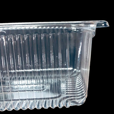 Anpassungsfähige PET-Kuchenbox Einfügefach Blisterverpackung für Bäckereien Obst Gemüse