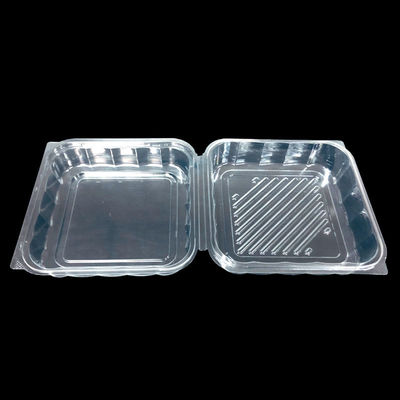 Direkt angepasste PET-Blister-Clamshell-Verpackung für Backwaren
