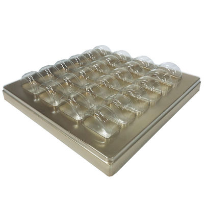 Plastik-Box Blister Tray mit Deckel für Makkaron Kekse Gebäck und ISO9001 zertifiziert