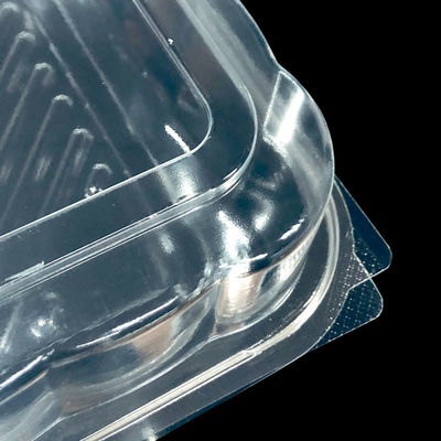 Direkt angepasste PET-Blister-Clamshell-Verpackung für Backwaren