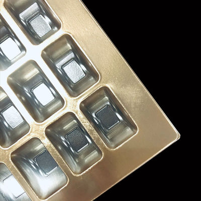 Plastik-Box Blister Tray mit Deckel für Makkaron Kekse Gebäck und ISO9001 zertifiziert