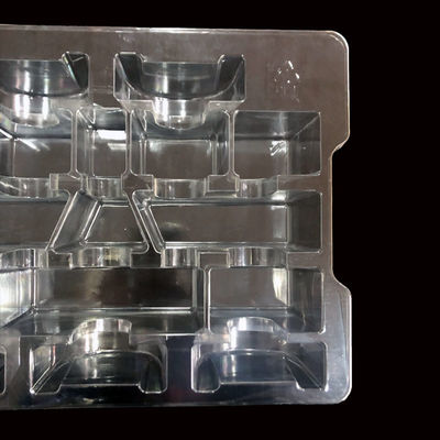 Transparentes PET-Blister-Tray für Hardwarekomponenten von Verpackungsgeräten aus recycelbarem Kunststoff
