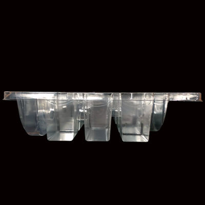 Transparentes PET-Blister-Tray für Hardwarekomponenten von Verpackungsgeräten aus recycelbarem Kunststoff