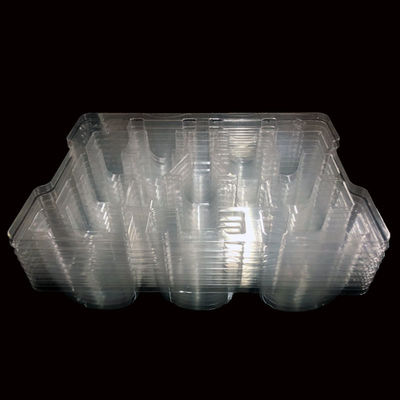 Transparentes PET-Blister-Tray für Hardwarekomponenten von Verpackungsgeräten aus recycelbarem Kunststoff
