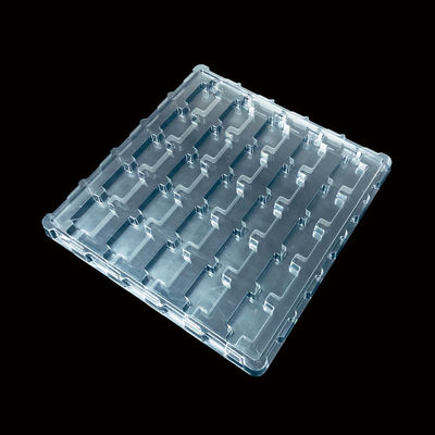 Durchsichtige PET-Umsatz-Plastikhalter-Blister-Tray für Halbleiterkomponenten