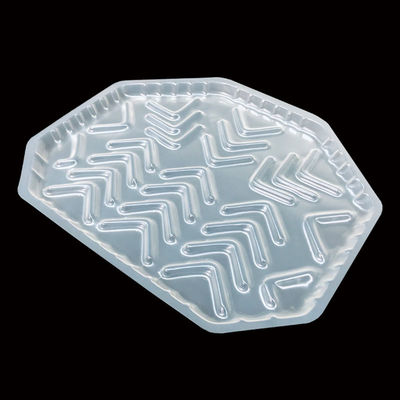 Custom PP Blister Tray für Deli-Lebensmittel -18°C Kältebeständig Mikrowelle-sichere Kunststoffart PP