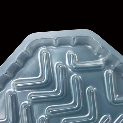 Custom PP Blister Tray für Deli-Lebensmittel -18°C Kältebeständig Mikrowelle-sichere Kunststoffart PP