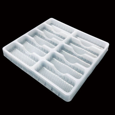 OEM natürliche weiße Lebensmittelqualität PP Blister Einfügen Tabelle für Kekse Gebäck Kuchen HN-0017