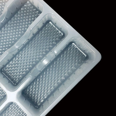 OEM natürliche weiße Lebensmittelqualität PP Blister Einfügen Tabelle für Kekse Gebäck Kuchen HN-0017
