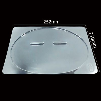 SH-0128 Maßgeschneiderte Gesichtsmaske Einfügungsplatte Durchsichtige PET-Plastikverpackung für Hautpflegeprodukte