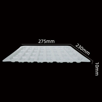 Anpassungs-Rösthähnchen-Tray Recycling-/Recycling-Plastikmaterial für das Essen