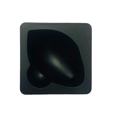 Zulassung zur Verpackungssicherheit für Lebensmittelkontakt SH-0060 Anpassungsfähige schwarze PS-Blisterboxen