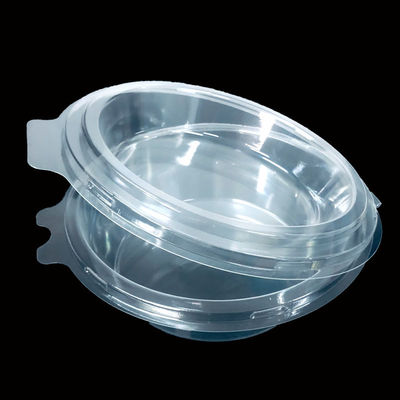 Anpassungsgröße Klares PET-Blasen-Clamshell für Luftbrenner Papier Aluminiumfolie Schalen