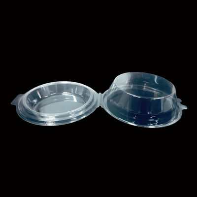 Anpassungsgröße Klares PET-Blasen-Clamshell für Luftbrenner Papier Aluminiumfolie Schalen