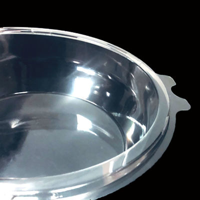 Anpassungsgröße Klares PET-Blasen-Clamshell für Luftbrenner Papier Aluminiumfolie Schalen