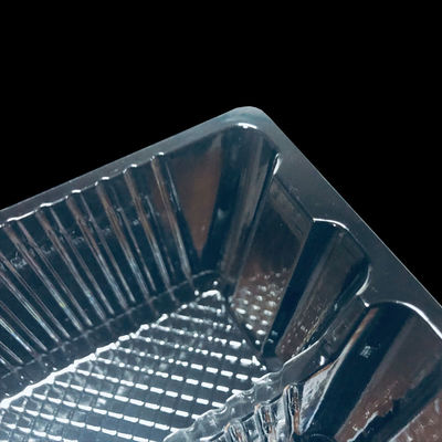 Lebensmittelverpackung kundenspezifische klare PET-Blister-Einsatzschachtel für Pommes Frites Kartoffelchips