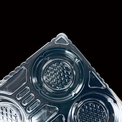 SH-0263 PET klares Vakuum-Formieren geformtes Tablett für Softdrinks Boba Tee