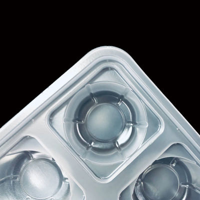 Individuell angefertigte Kältebeständige PP-Blister-Tablett für Fischkugeln Fleischkugeln Lebensmittelverpackungen