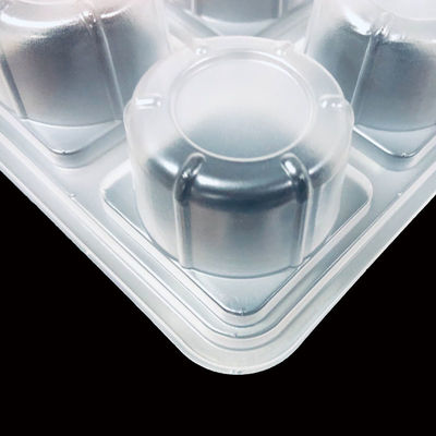 Individuell angefertigte Kältebeständige PP-Blister-Tablett für Fischkugeln Fleischkugeln Lebensmittelverpackungen