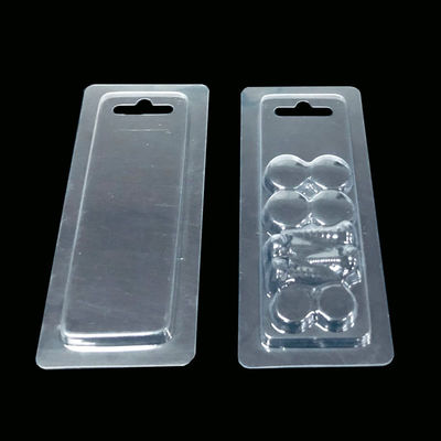 Verpackungssicherheit im Kontakt mit Lebensmitteln Genehmigung Durchsichtiges PVC-Blasen-Formbad mit Deckel