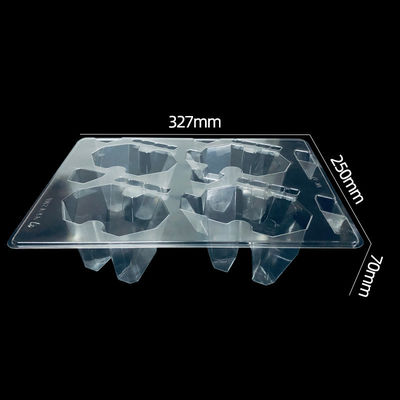 Transparente PET Umsatz Kunststoffverpackung Blister Tray für Automobile Komponenten Direkt