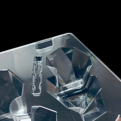 Transparente PET Umsatz Kunststoffverpackung Blister Tray für Automobile Komponenten Direkt