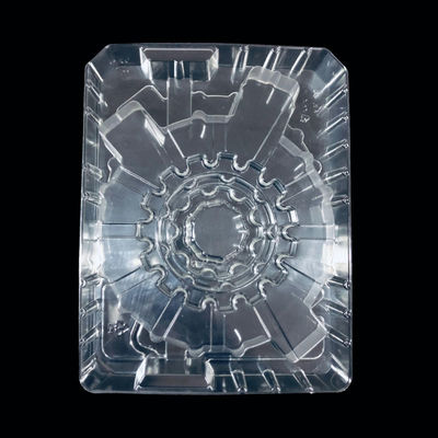 Transparente PET-Kunststoffverpackung Blister-Tray für Lager Hardware-Komponenten SH-0026