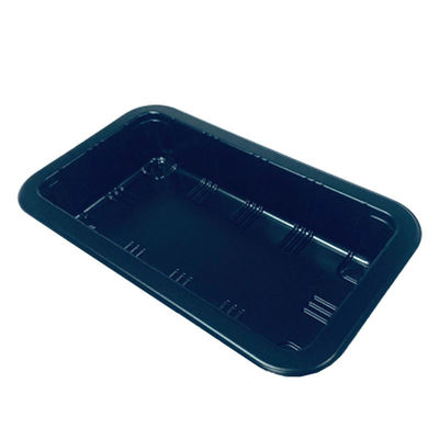 39000 Quadratmeter Produktionsfläche Maßgeschneiderte Einweg-Schwarze PP-Blister-Tray für Lebensmittel