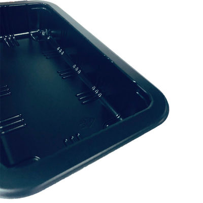 39000 Quadratmeter Produktionsfläche Maßgeschneiderte Einweg-Schwarze PP-Blister-Tray für Lebensmittel