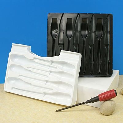 angepasste Dicke recycelbare transparente PET-Schiebeblasen0,2-2mm