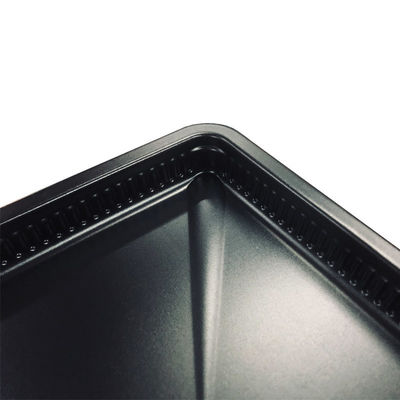 Kältebeständige Kunststoff-Lebensmittelplatte Schwarz PP Blister-Tray für Rindfleisch-Scheiben