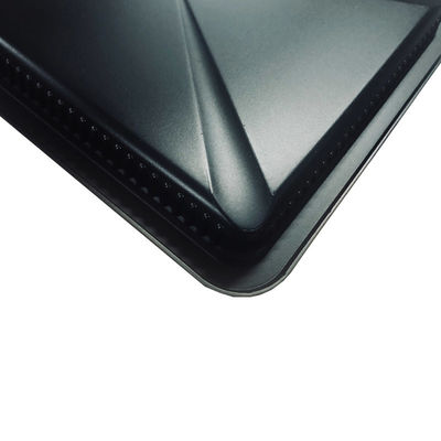 Kältebeständige Kunststoff-Lebensmittelplatte Schwarz PP Blister-Tray für Rindfleisch-Scheiben