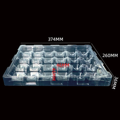 SH-0054 Durchsichtiges PET-Blister-Tray für Testkits Diagnosetools Bestellung angenommen