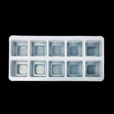39000 Quadratmeter Produktionsfläche Custom Acht Sektionen PP Blister Tray für Mini-Kuchen Cupcake