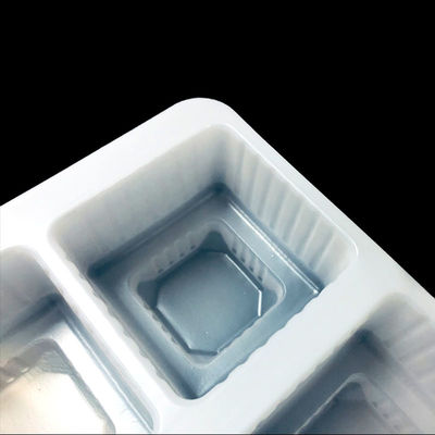 39000 Quadratmeter Produktionsfläche Custom Acht Sektionen PP Blister Tray für Mini-Kuchen Cupcake