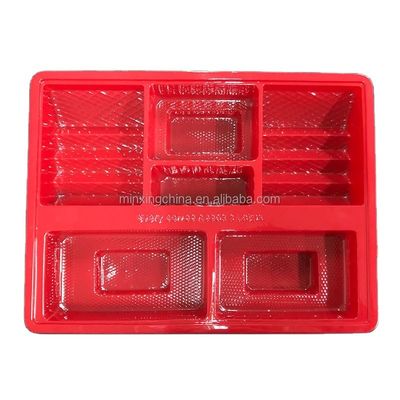 Matt Lamination PET Lebensmittelbehälter Blister Verpackungsplatte für Cookie Biscuit Cracker