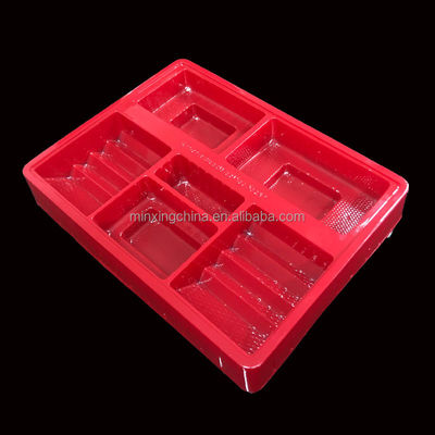 Matt Lamination PET Lebensmittelbehälter Blister Verpackungsplatte für Cookie Biscuit Cracker