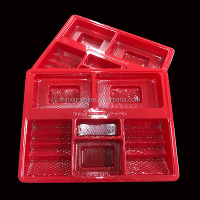 Matt Lamination PET Lebensmittelbehälter Blister Verpackungsplatte für Cookie Biscuit Cracker