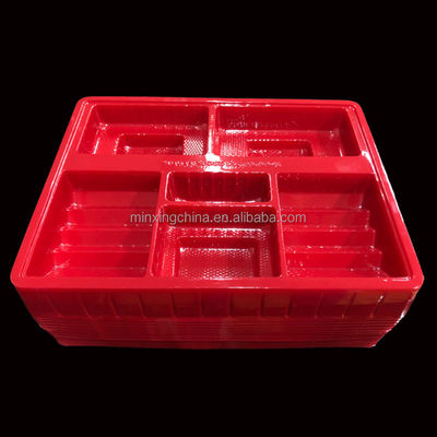 Matt Lamination PET Lebensmittelbehälter Blister Verpackungsplatte für Cookie Biscuit Cracker
