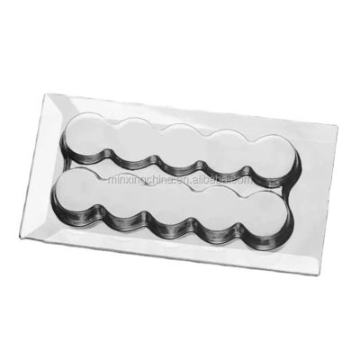 PET/PVC/PS/PP individuell angepasste dreifach faltbare Schiebepapierkarte Blisterverpackung für Münzen