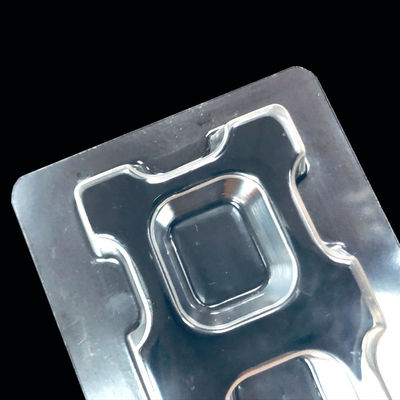 Individuelle Gesichtsdichtungsblister für elektronische Komponenten Klasse 100 PET-Plastikverpackungen