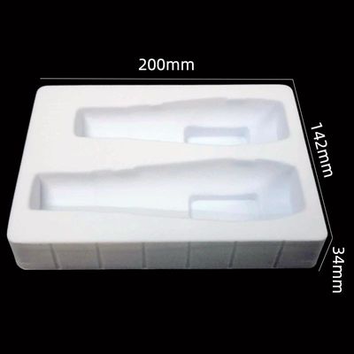 Custom White PVC Flocking Box MOQ 10000 Stück für maßgeschneiderte Verpackung von Hautpflege-Set
