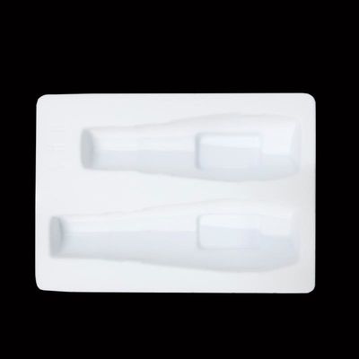 Custom White PVC Flocking Box MOQ 10000 Stück für maßgeschneiderte Verpackung von Hautpflege-Set