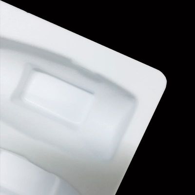 Custom White PVC Flocking Box MOQ 10000 Stück für maßgeschneiderte Verpackung von Hautpflege-Set
